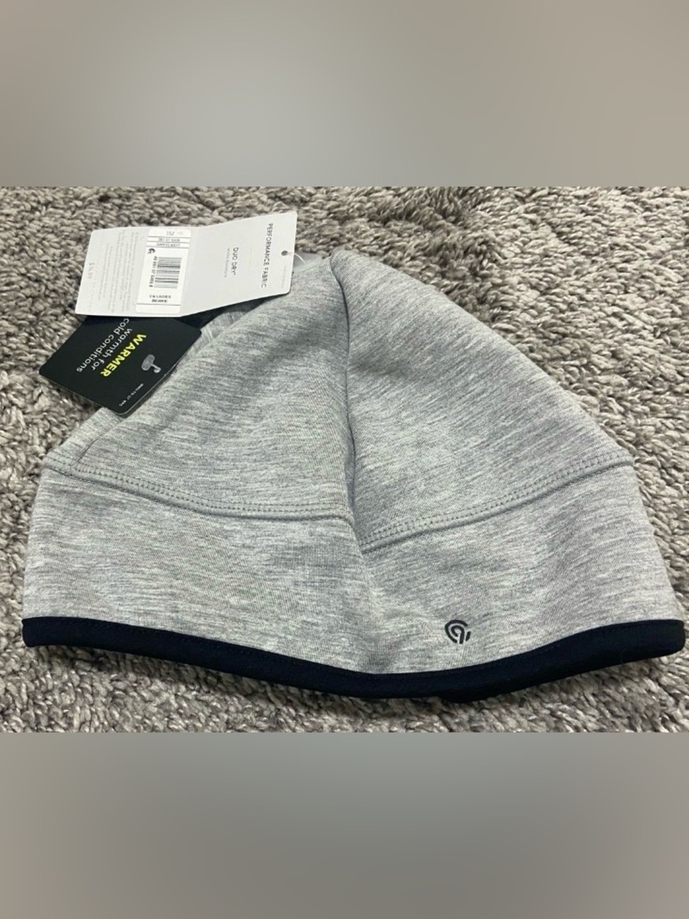 Champion duo dry beanie hat gray women
